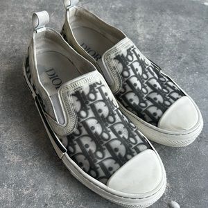 Dior oblique slip on size 40